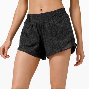 Lululemon Formation Camo Hotty Hot Shorts 4”